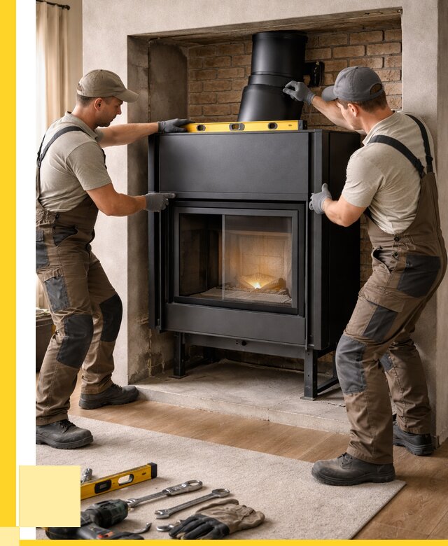 Установка каминных топок в Старом Осколе под ключ от 18211 р. | ЭриданСрк