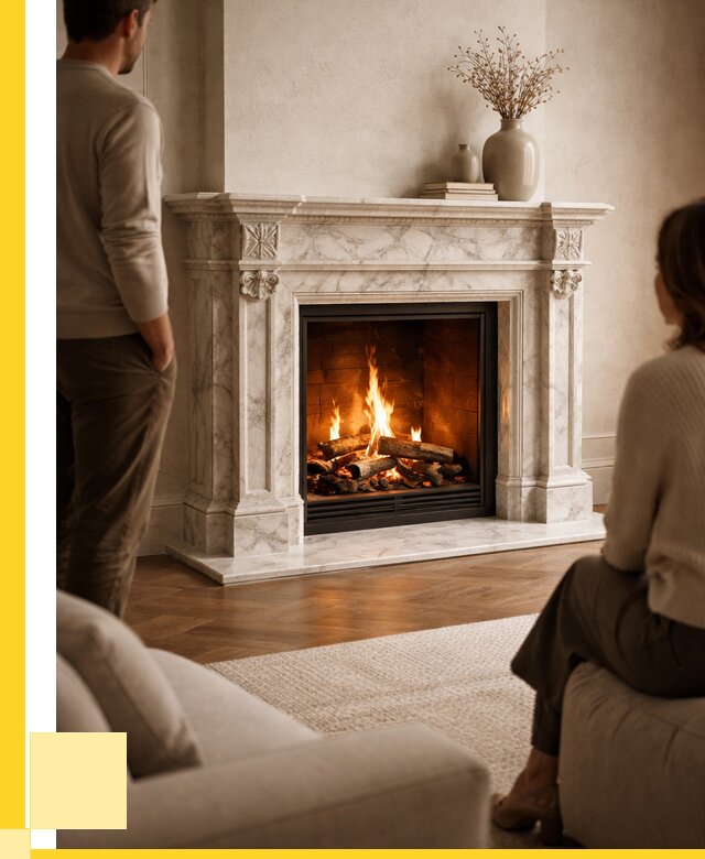 Мраморные камины под ключ в Старом Осколе от 252925 р. | ЭриданСрк