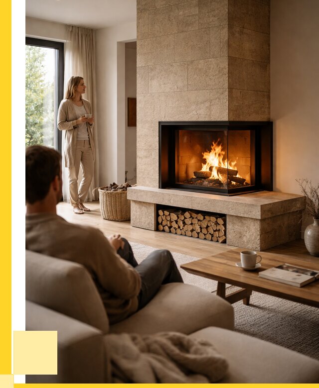 Угловые камины из кирпича установка в Старом Осколе от 151755 р. ЭриданСрк