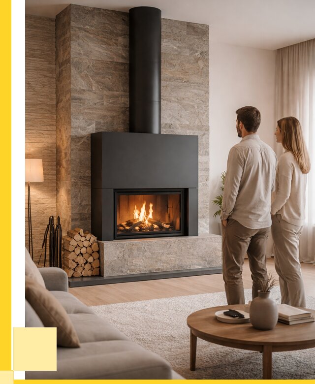 Закрытые камины под ключ в Старом Осколе от 121404 р., ЭриданСрк