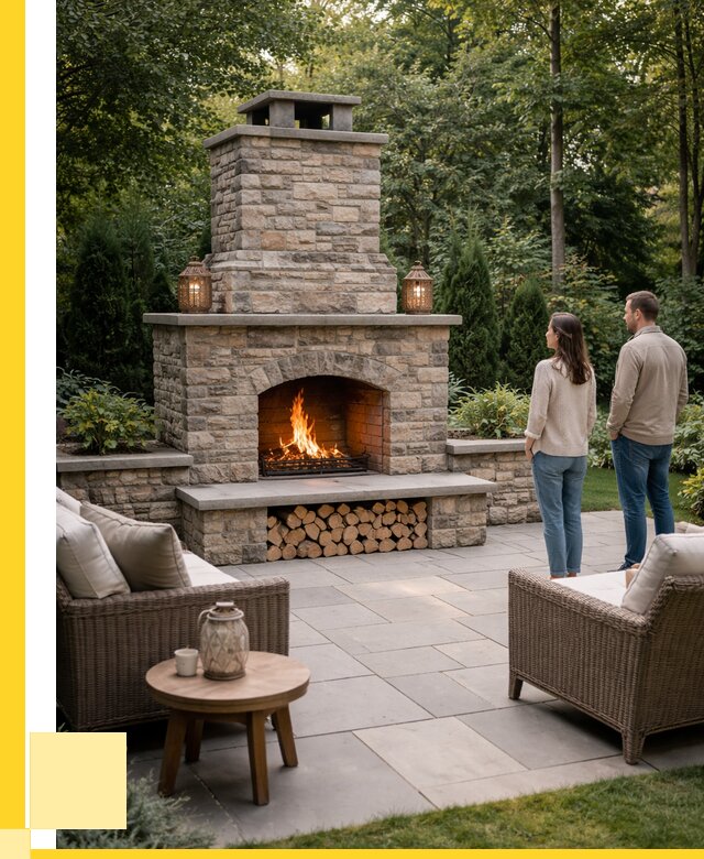 Уличные камины из кирпича в Старом Осколе от 151755 р. | ЭриданСрк