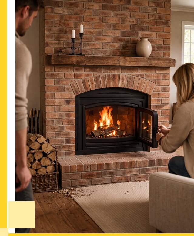 Кирпичные камины под ключ в Старом Осколе от 151755 р. | ЭриданСрк