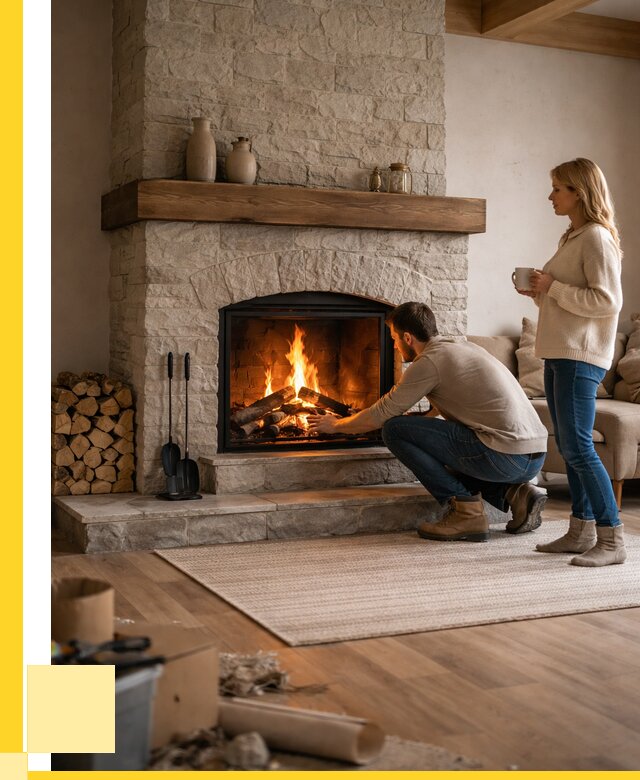 Камины для загородного дома в Старом Осколе от 354095 р., ЭриданСрк