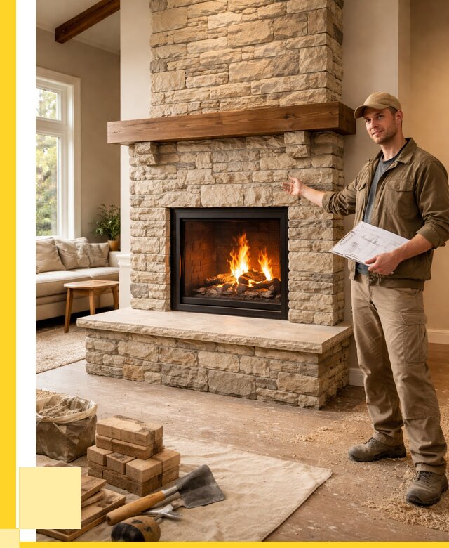 Камины под ключ в Старом Осколе от 182106 р. | ЭриданСрк — установка