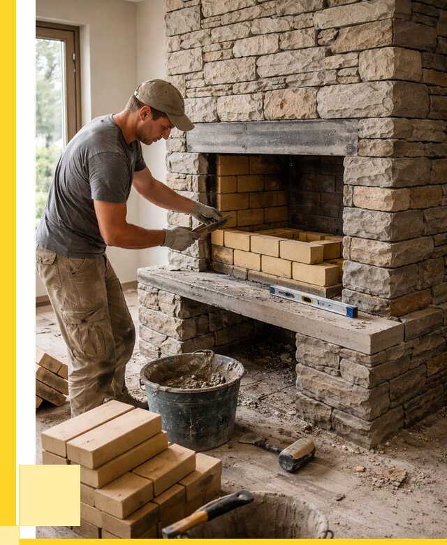 Кладка каминов и камина в Старом Осколе от 25293 р. ЭриданСрк