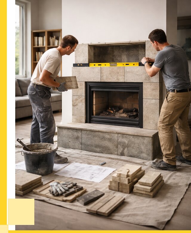 Монтаж каминов и установка в Старом Осколе от 45527 р. | ЭриданСрк