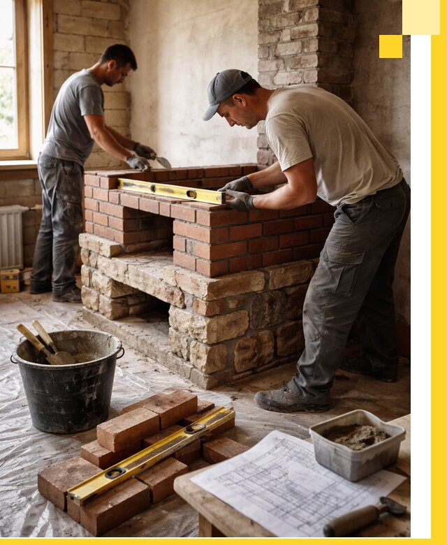 Изготовление и установка печей под ключ в Старом Осколе с гарантией