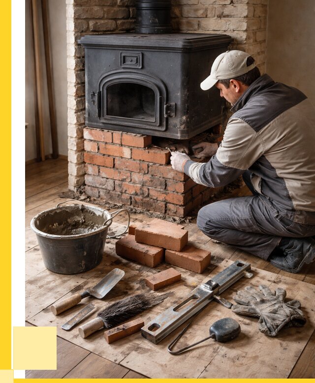 Ремонт печей в Старом Осколе от 12140 р., услуги печника ЭриданСрк