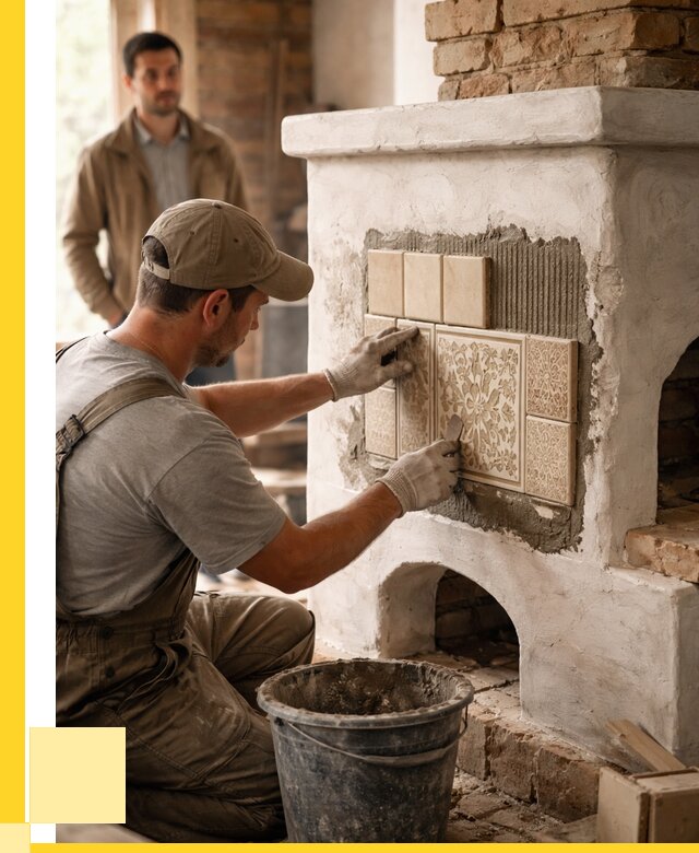 Отделка печей и банных печей в Старом Осколе от 35410 р. | ЭриданСрк