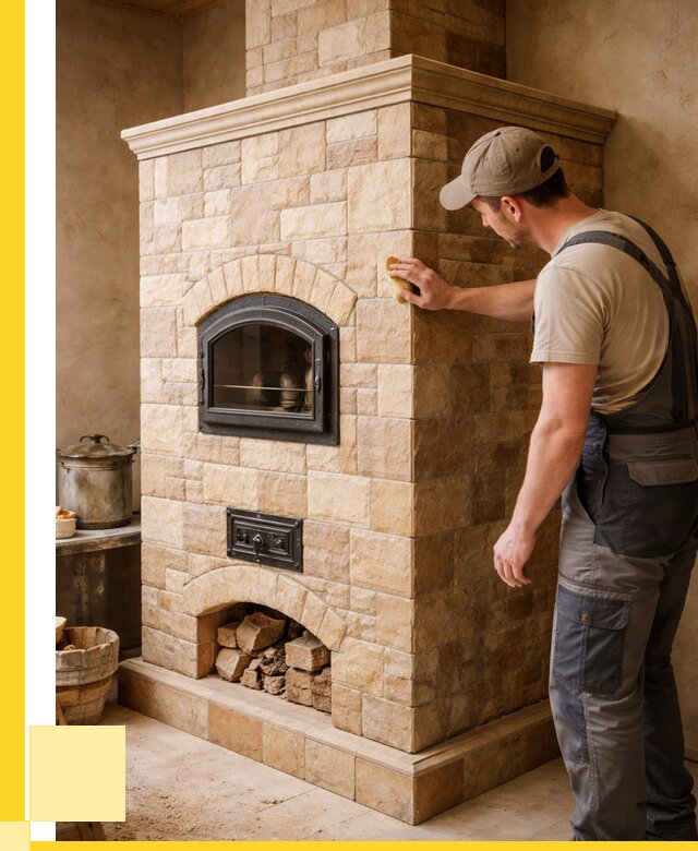 Облицовка печей в Старом Осколе от 4553 р. под ключ | ЭриданСрк