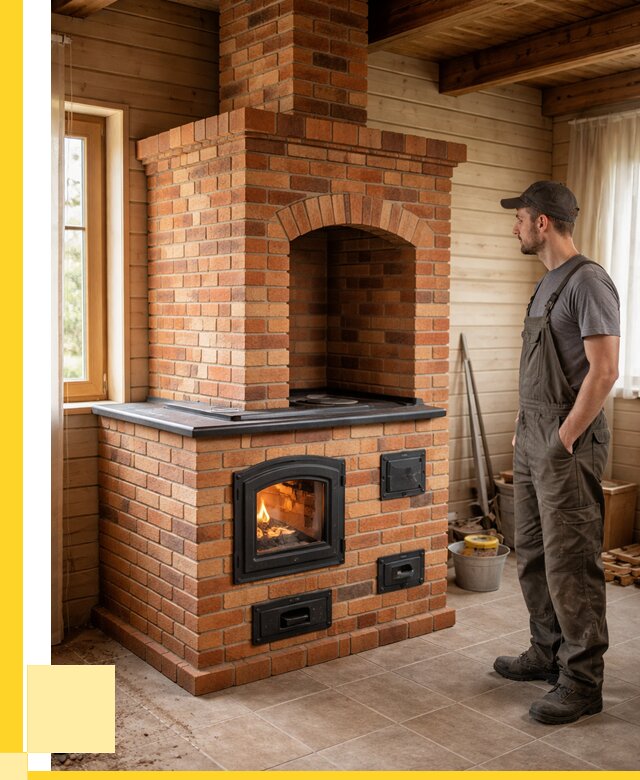 Кирпичные печи в Старом Осколе: купить от 151755 р. | ЭриданСрк