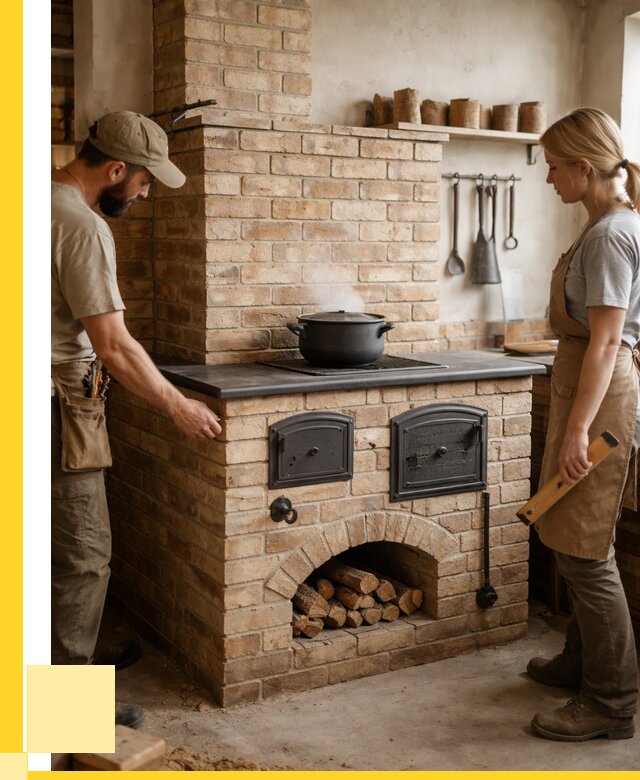 Варочно отопительные печи в Старом Осколе от 91053 р. | ЭриданСрк