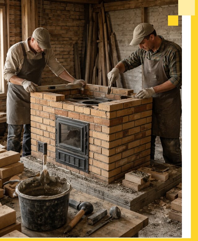 Изготовление и установка варочных печей под ключ в Старом Осколе