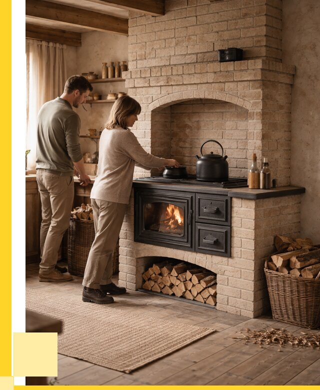 Печи с плитой в Старом Осколе от 45527 р. | ЭриданСрк — кирпичная печь