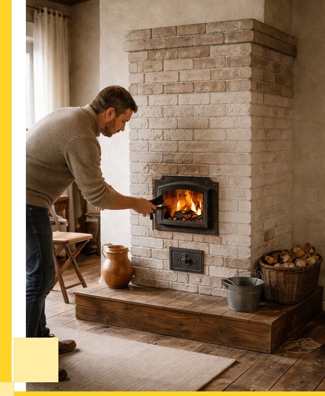 Печь голландка из кирпича в Старом Осколе от 85995 р. | ЭриданСрк