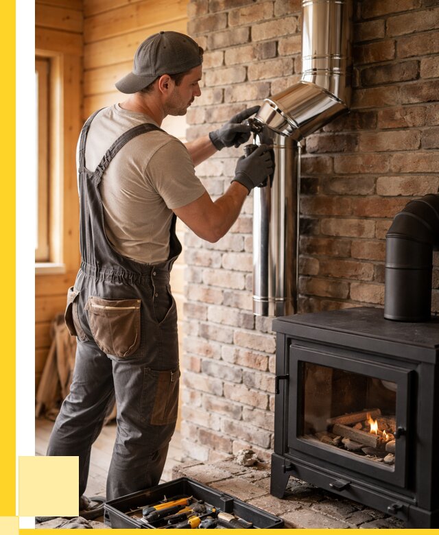 Монтаж дымоходов для печей в Старом Осколе от 7588 р. | ЭриданСрк
