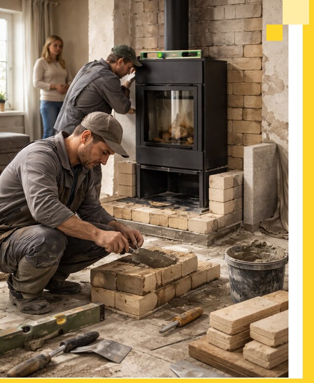 Печи и камины под ключ: проект, установка в Старом Осколе