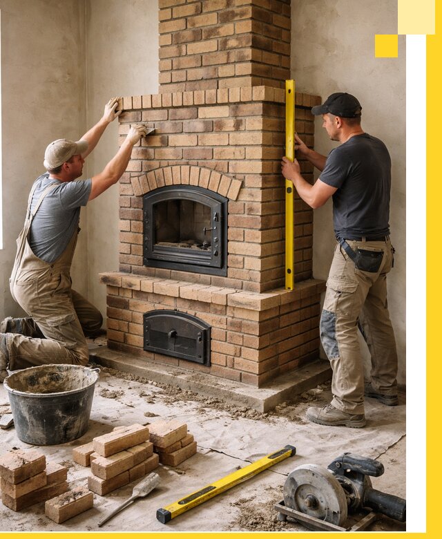 Продажа и установка печей и каминов для дома под ключ в Старом Осколе