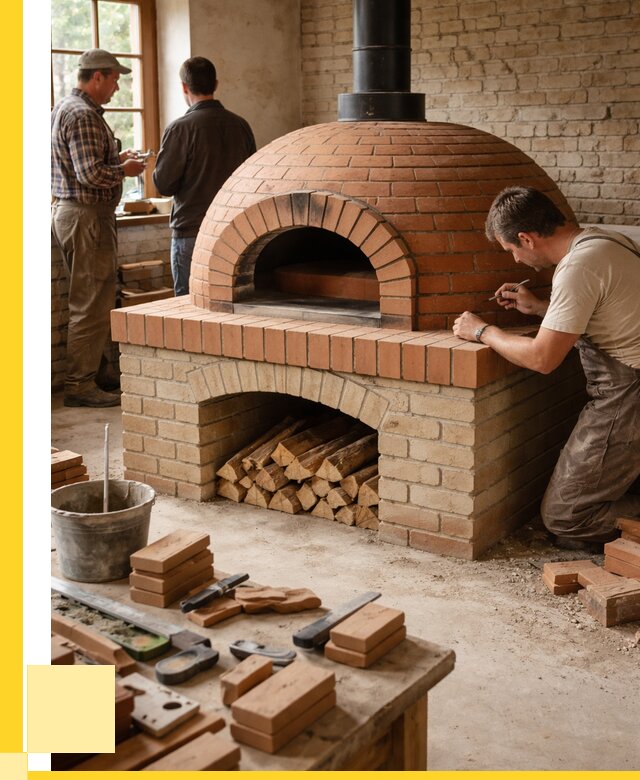 Помпейская печь дровяная для пиццы в Старом Осколе | ЭриданСрк от 202340 р.