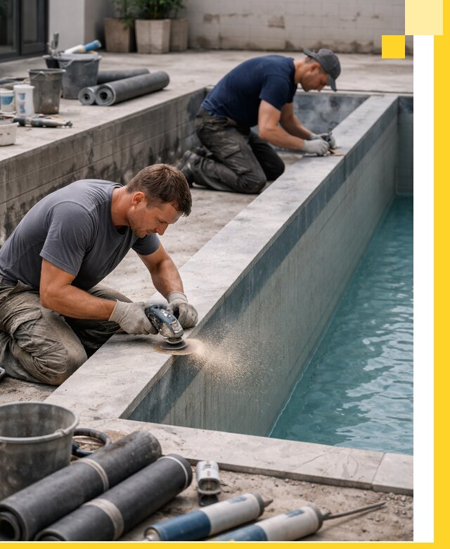 Профессиональный ремонт бассейнов под ключ в Старом Осколе