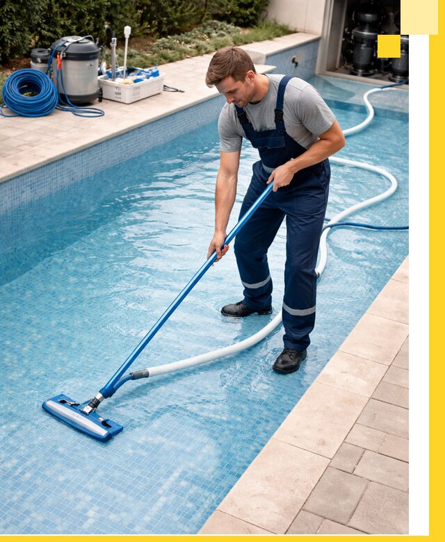 Профессиональная чистка бассейнов и фильтров в Старом Осколе под ключ