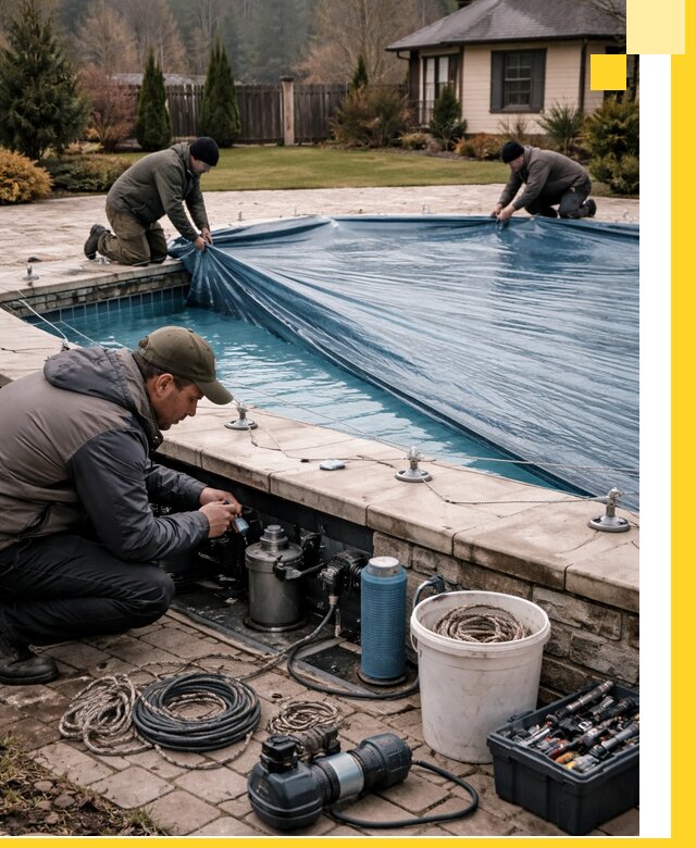 Консервация бассейнов в Старом Осколе: подготовка к длительному хранению