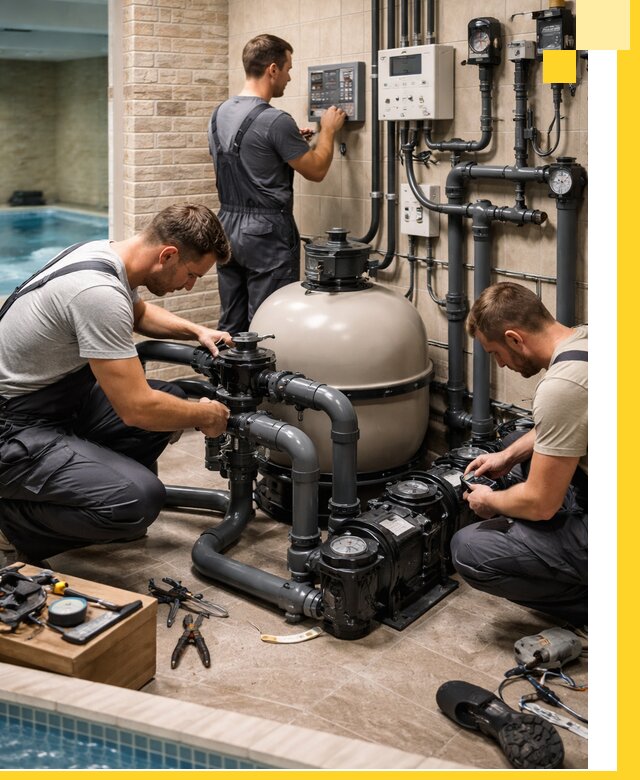 Комплексное оборудование для бассейнов под ключ в Старом Осколе