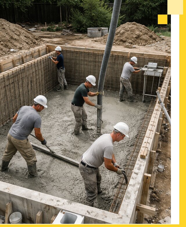 Строительство бетонных бассейнов под ключ в Старом Осколе