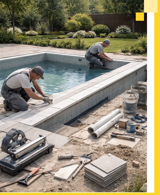 Строительство открытых бассейнов под ключ в Старом Осколе профессионально