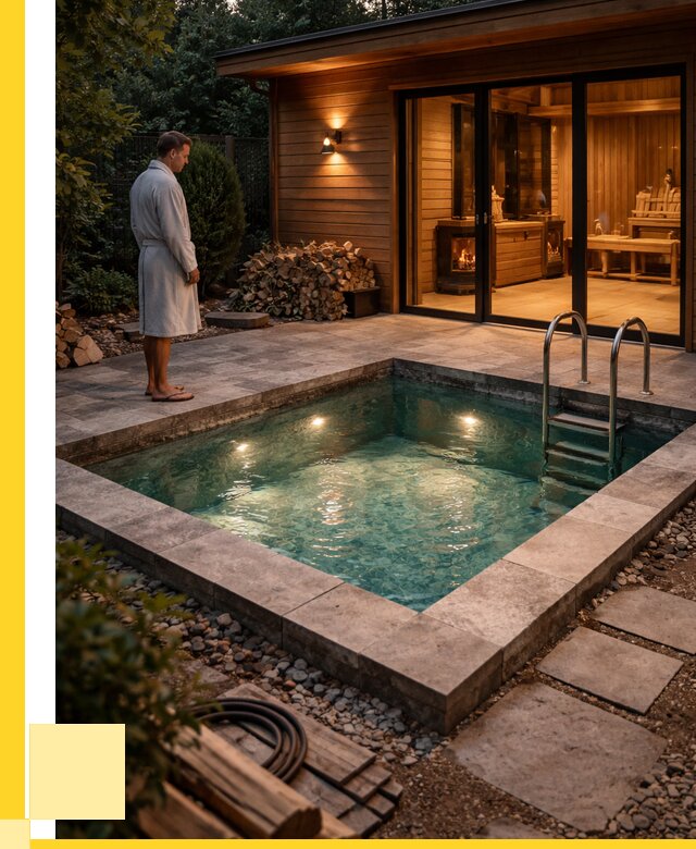 Бани с бассейном под ключ в Старом Осколе от 96112 р. | ЭриданСрк