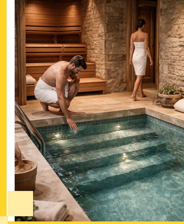 Сауна с бассейном под ключ в Старом Осколе от 121404 р., ЭриданСрк