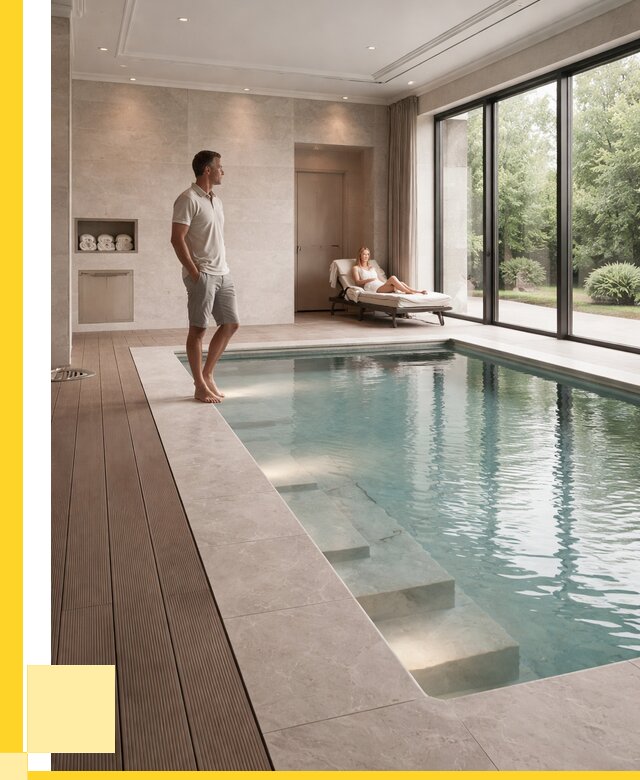 Бассейны в коттедже под ключ в Старом Осколе от 1214040 р. | ЭриданСрк