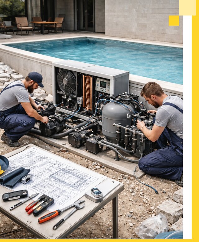 Проектирование и монтаж бассейнов с подогревом в Старом Осколе