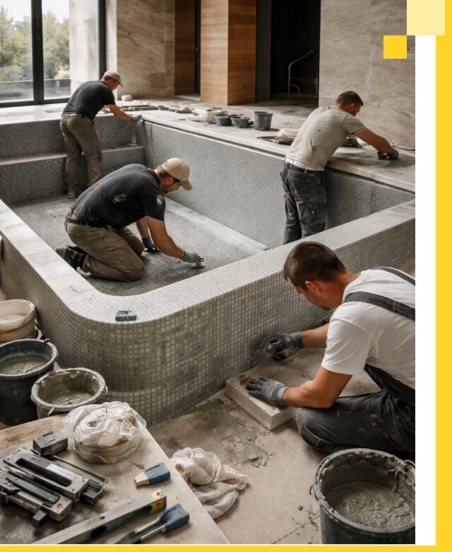 Строительство и установка СПА бассейнов под ключ в Старом Осколе