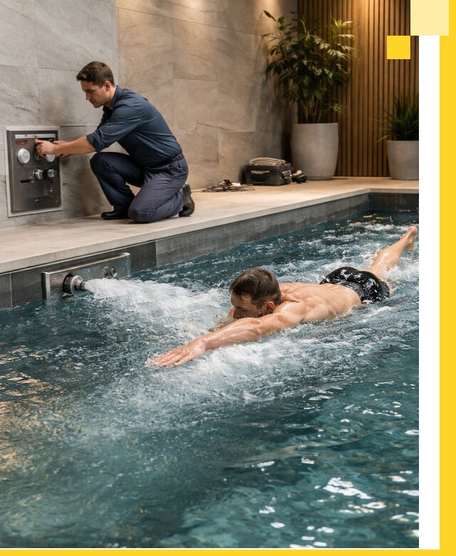 Проектирование и монтаж бассейнов с противотоком в Старом Осколе