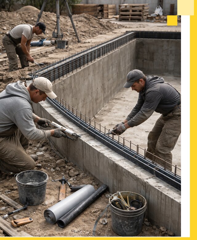 Качественный монтаж чаши бассейна в Старом Осколе под ключ с гарантией