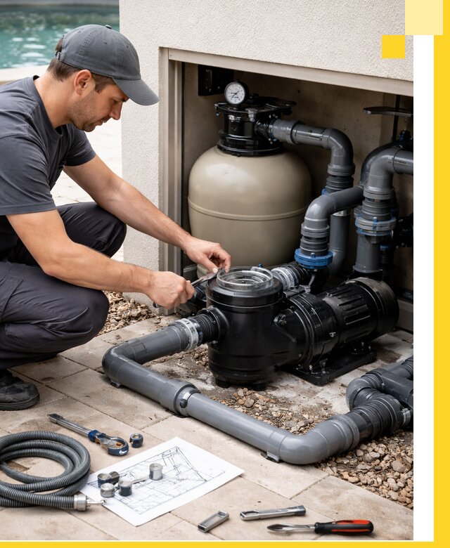 Поставка, монтаж и сервис насосов для бассейнов в Старом Осколе