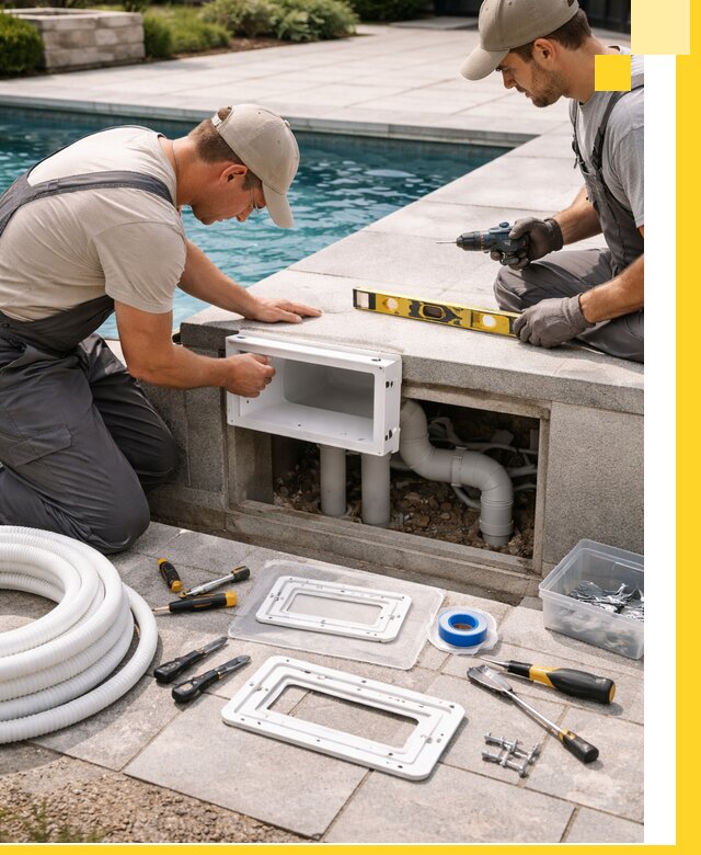 Поставка и установка скиммеров для бассейнов в Старом Осколе