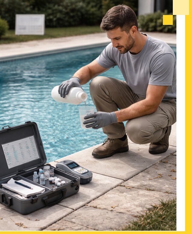 Профессиональная дезинфекция воды в бассейне в Старом Осколе