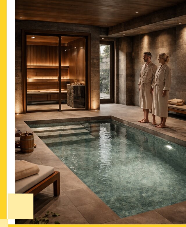 Сауна с большим бассейном в Старом Осколе от 1214040 р. ЭриданСрк