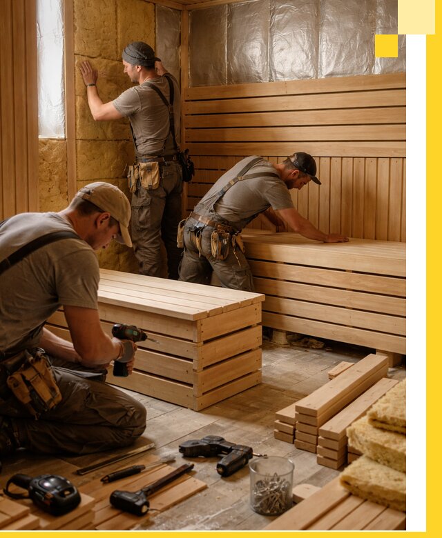 Профессиональное строительство саун под ключ в Старом Осколе