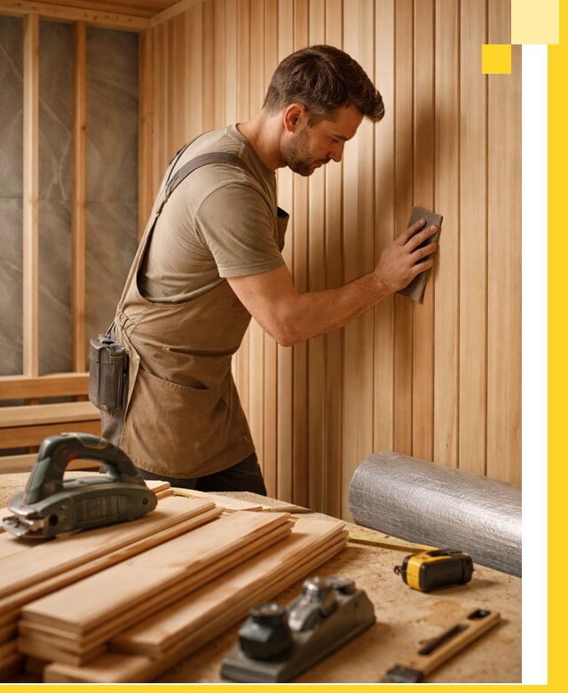 Профессиональная отделка саун и парных под ключ в Старом Осколе