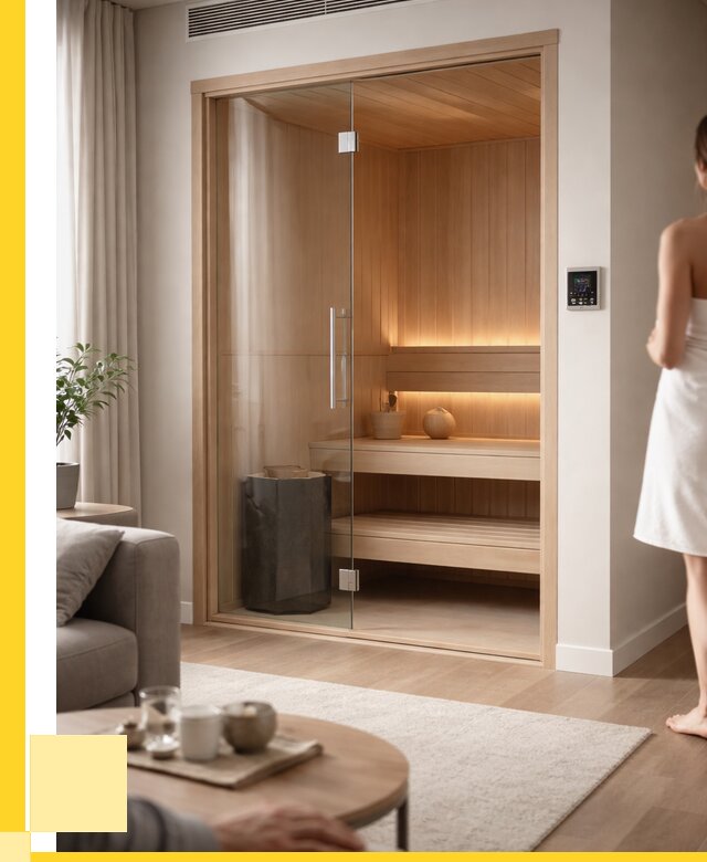 Сауна в квартире под ключ в Старом Осколе от 121404 р. ЭриданСрк