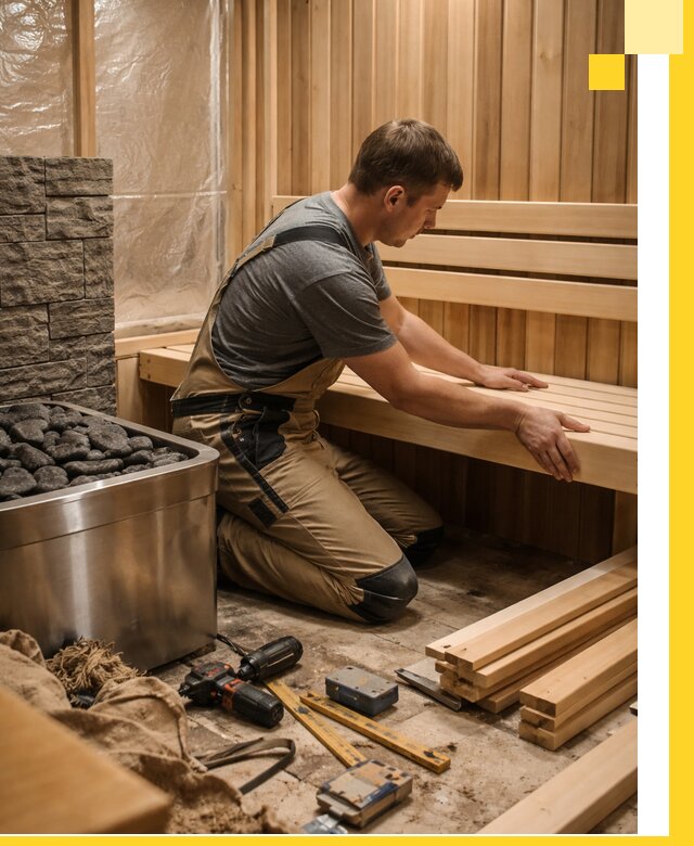 Сауны для дома под ключ с проектированием и монтажом в Старом Осколе