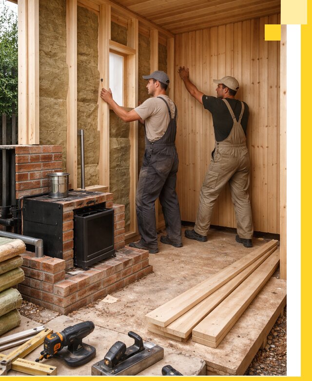 Строительство и установка дачных саун под ключ в Старом Осколе