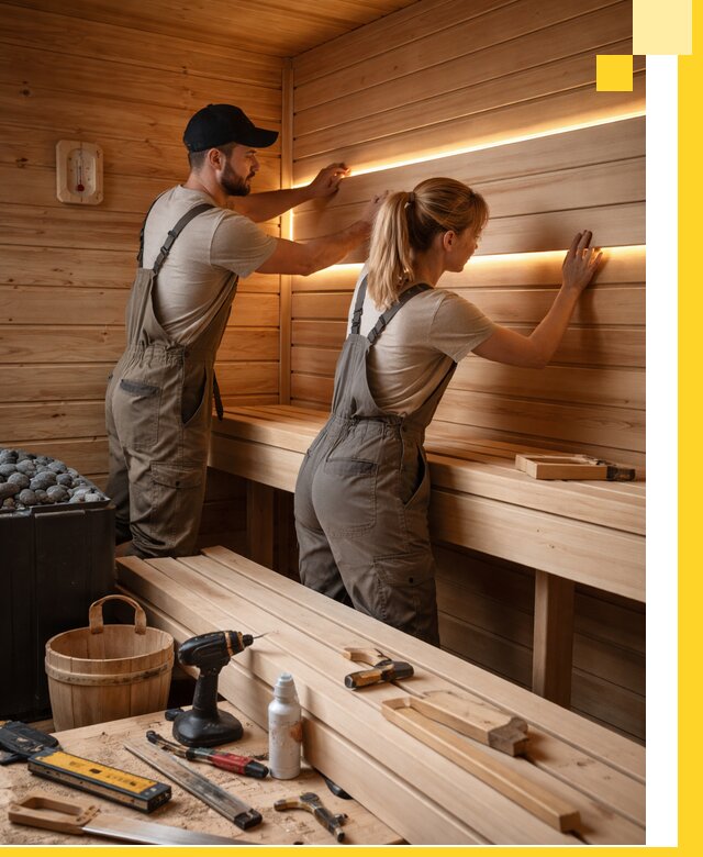 Дизайн саун и бань под ключ с индивидуальным проектом в Старом Осколе