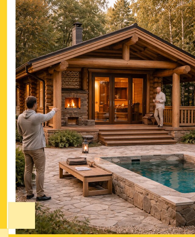 Проекты бань и хамам в Старом Осколе от 25293 р. | ЭриданСрк