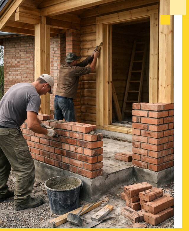 Строительство кирпичных бань под ключ в Старом Осколе с гарантией качества