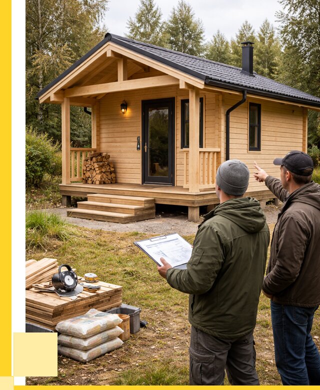 Каркасные бани под ключ в Старом Осколе от 303510 р. | ЭриданСрк