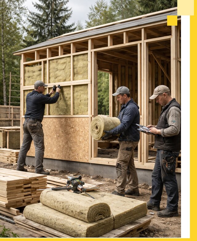 Проектирование и строительство каркасных бань в Старом Осколе под ключ